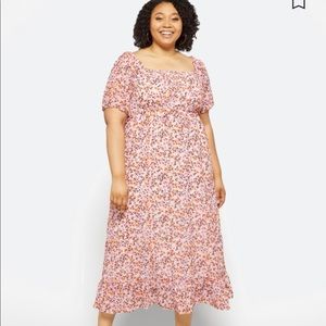 Vero Moda Daniella square neck maxi dress